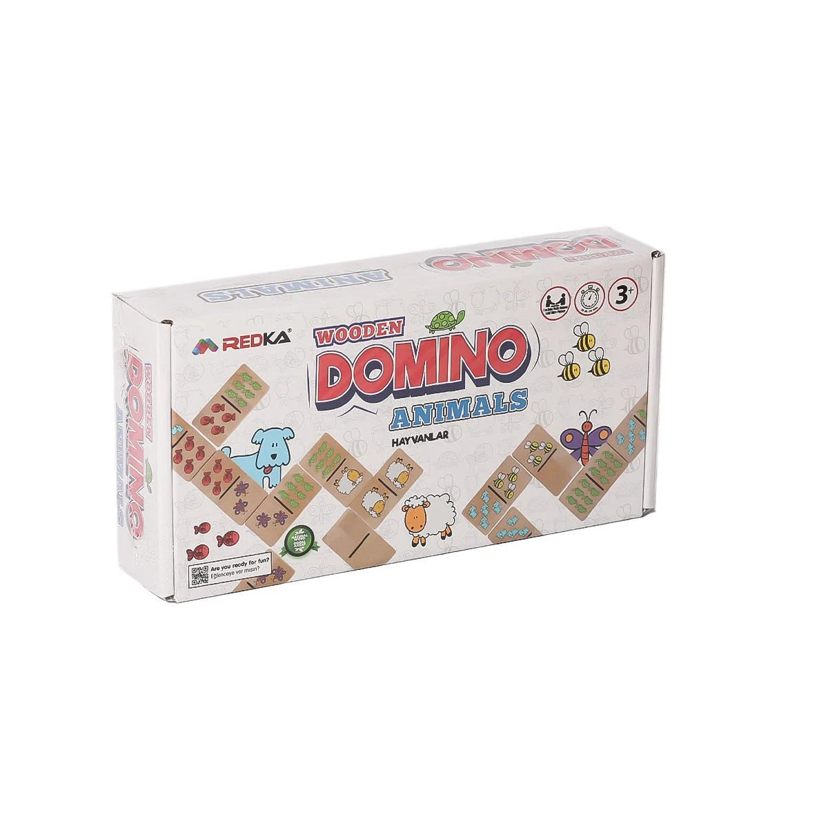 Ahşap Domino Animals -Redka