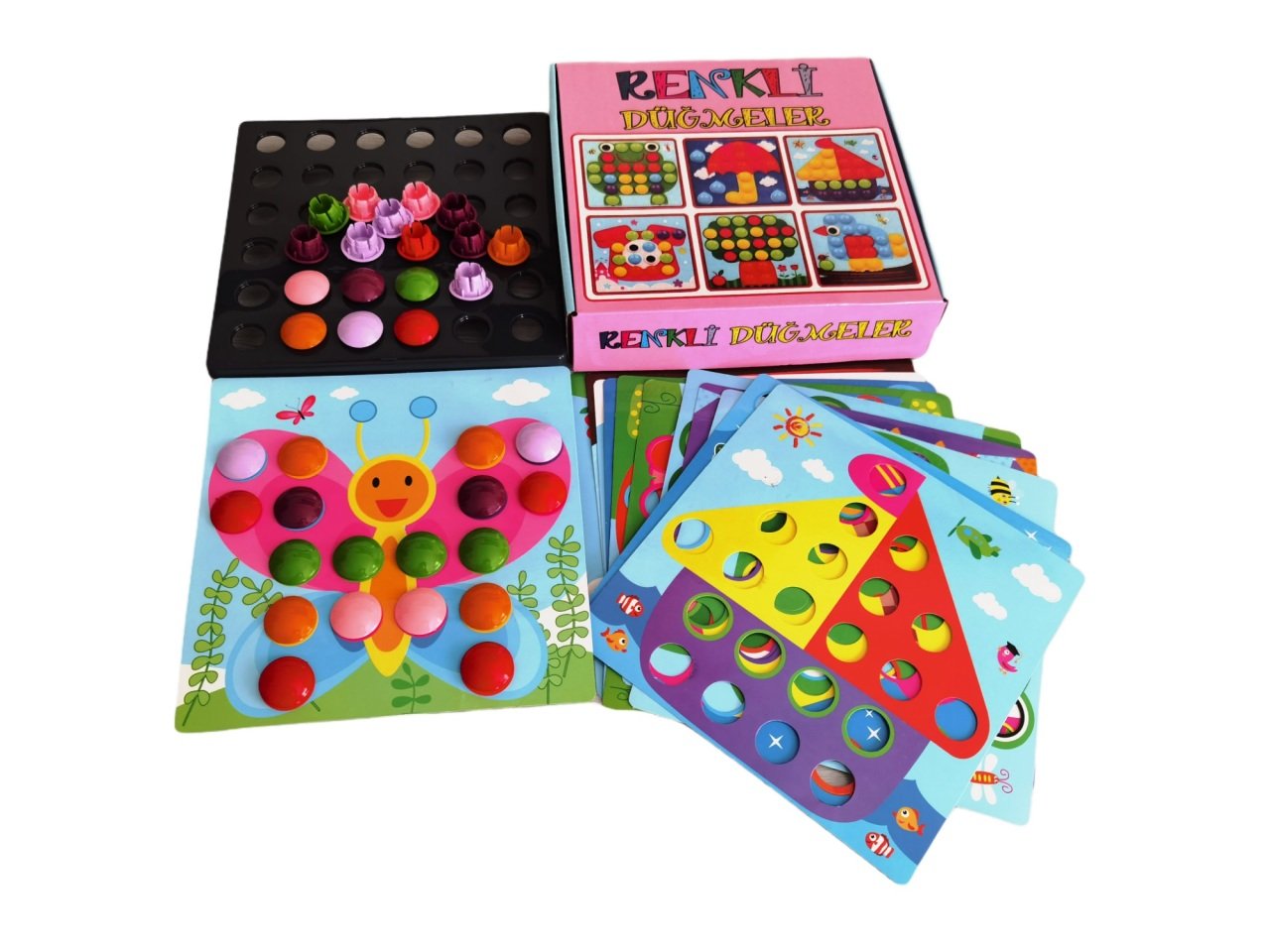 Renkli Düğmeler Oyunu