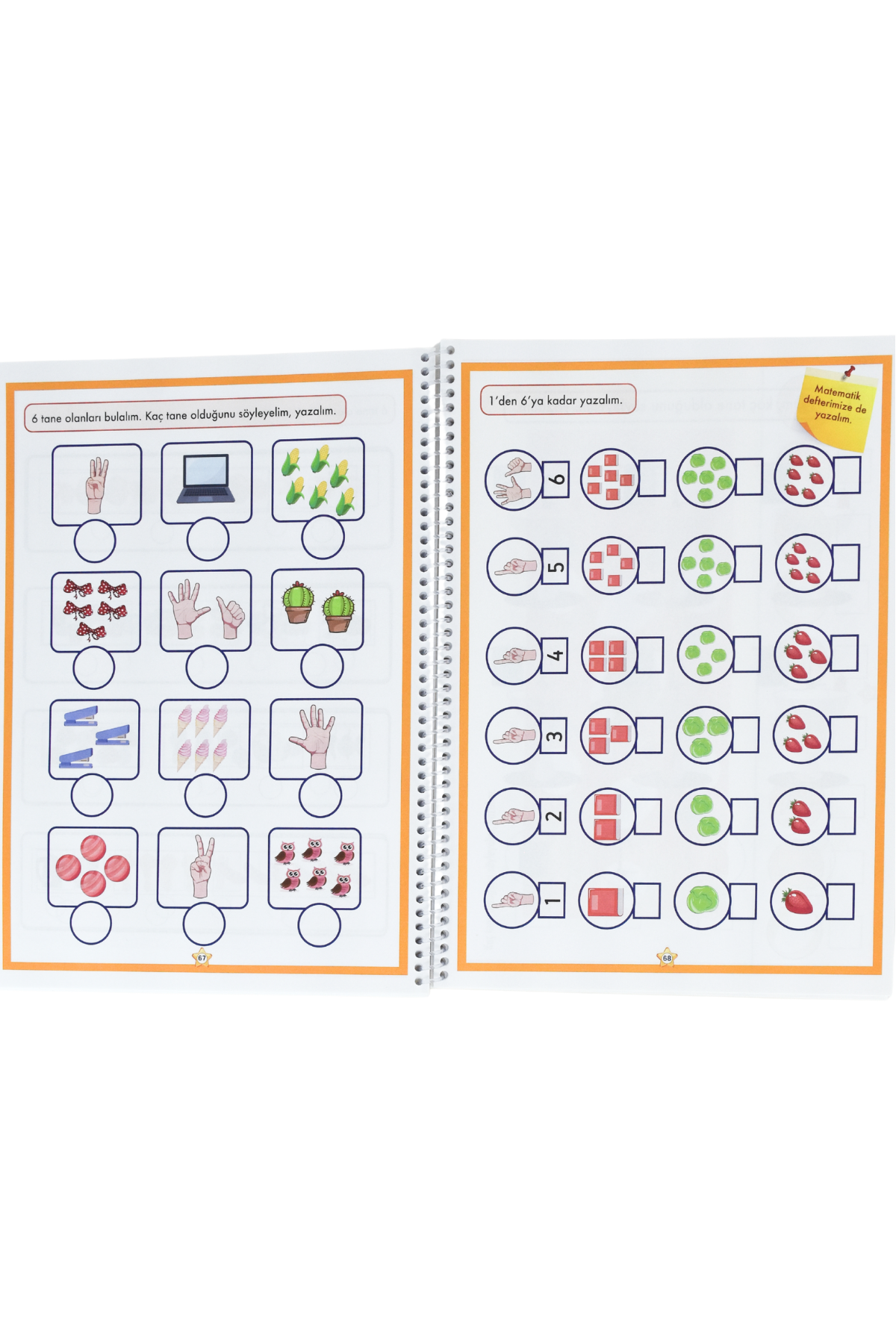 Sayı Tanıma Eksik Sayı Tamamlama 1 Matematik Evreni Serisi