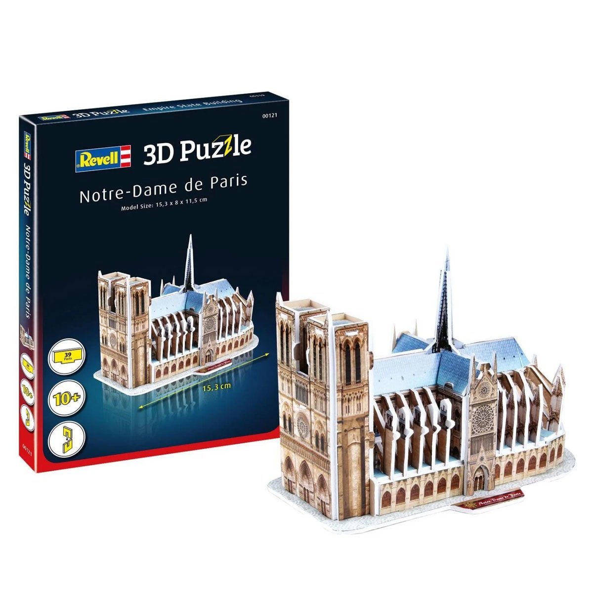 Revell 3D Puzzle Notre Dame Katedrali (39 Parça)