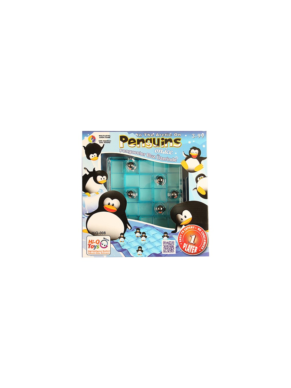 PENGUINS ON ICE: Parçaları Kaydır, Buzları Şekillendir, Penguenleri Yerleştir!