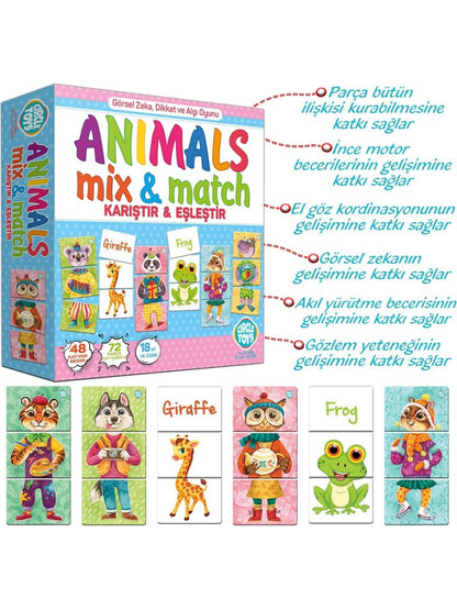 Animals Mix & Match