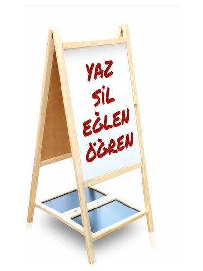 Hobi Eğitim Eğitici Çift Taraflı Ayaklı Yazı Tahtası