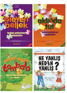 Dil ve Düşünme Becerileri 5 – Bilişsel Gelişim ve Akıl Yürütme Seti (6-9 Yaş)