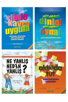 Bilişsel Gelişim ve İşitsel Algı Eğitim Seti (4 Temel Kaynak)