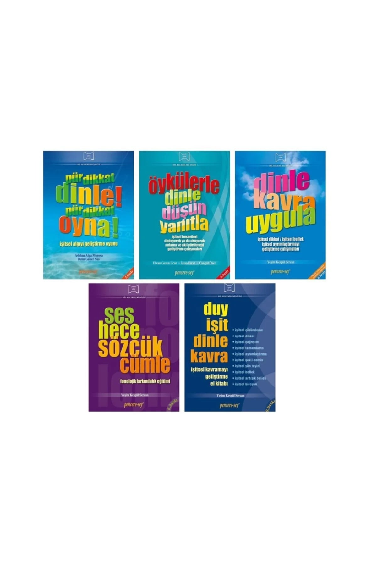 Pencere Sey Dil Becerileri 5 Cilt