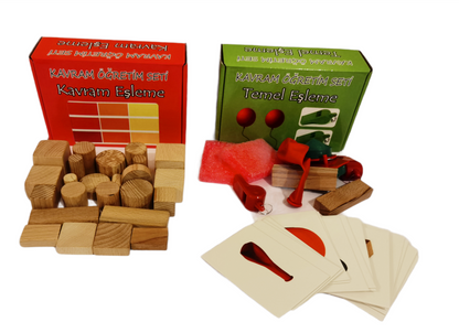 Kavram Öğretim Seti (Gerçek Nesneler ve Kartlar)