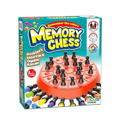 MEMORY CHESS: Renkleri Hatırla, Piyonları Topla!