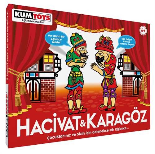 HACİVAT KARAGÖZ SETİ: Geleneksel Gölge Tiyatrosu Şimdi Sizin Sahnenizde!