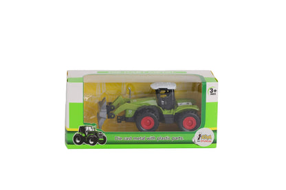 Display Küçük Traktör (13 cm) – Minik Çiftçiler İş Başında