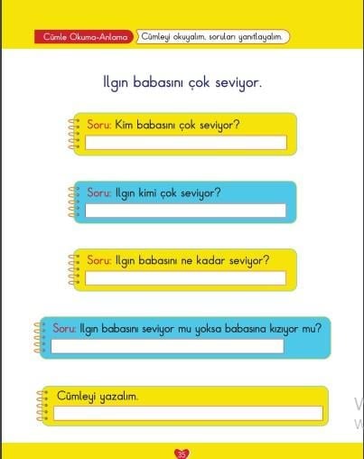5N1K Temel Beceriler 3 Okuyorum Anlıyorum Yazıyorum Serisi