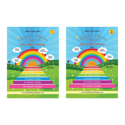 Adım Adım Cümleler 1-2 Okuyorum Anlıyorum Yazıyorum Serisi