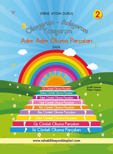 Adım Adım Cümleler 2 Okuyorum Anlıyorum Yazıyorum Serisi