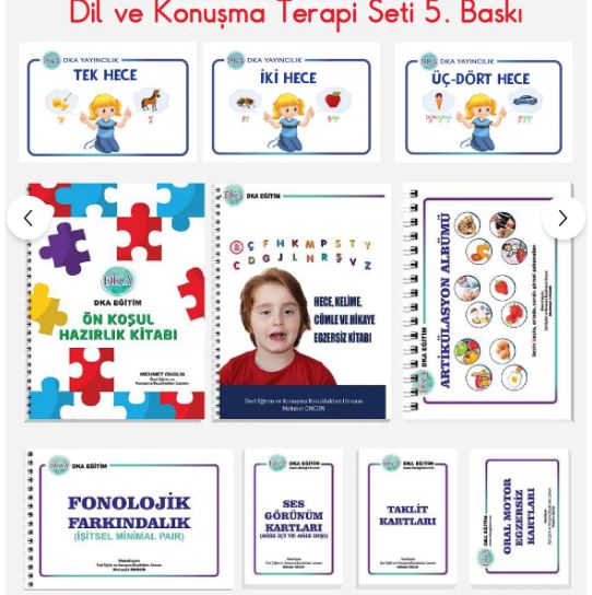 Dil Ve Konuşma Terapi Seti