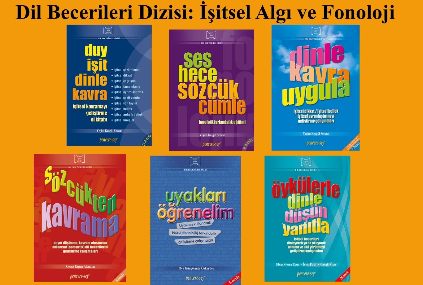 Dil Becerileri Dizisi: İşitsel Algı, Fonoloji ve Dinlediğini Anlama Seti