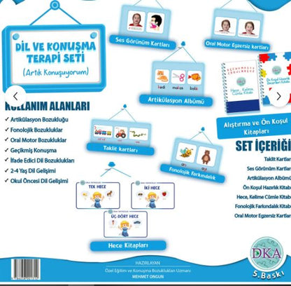 Dil Ve Konuşma Terapi Seti