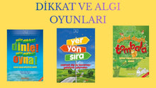 Dikkat ve İşitsel Algı Geliştirme Oyun Seti