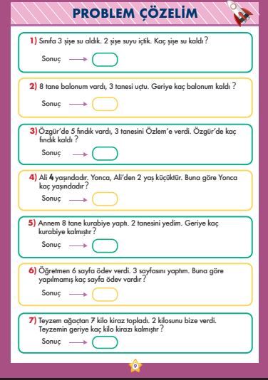 Çıkarma Matematik Evreni Serisi