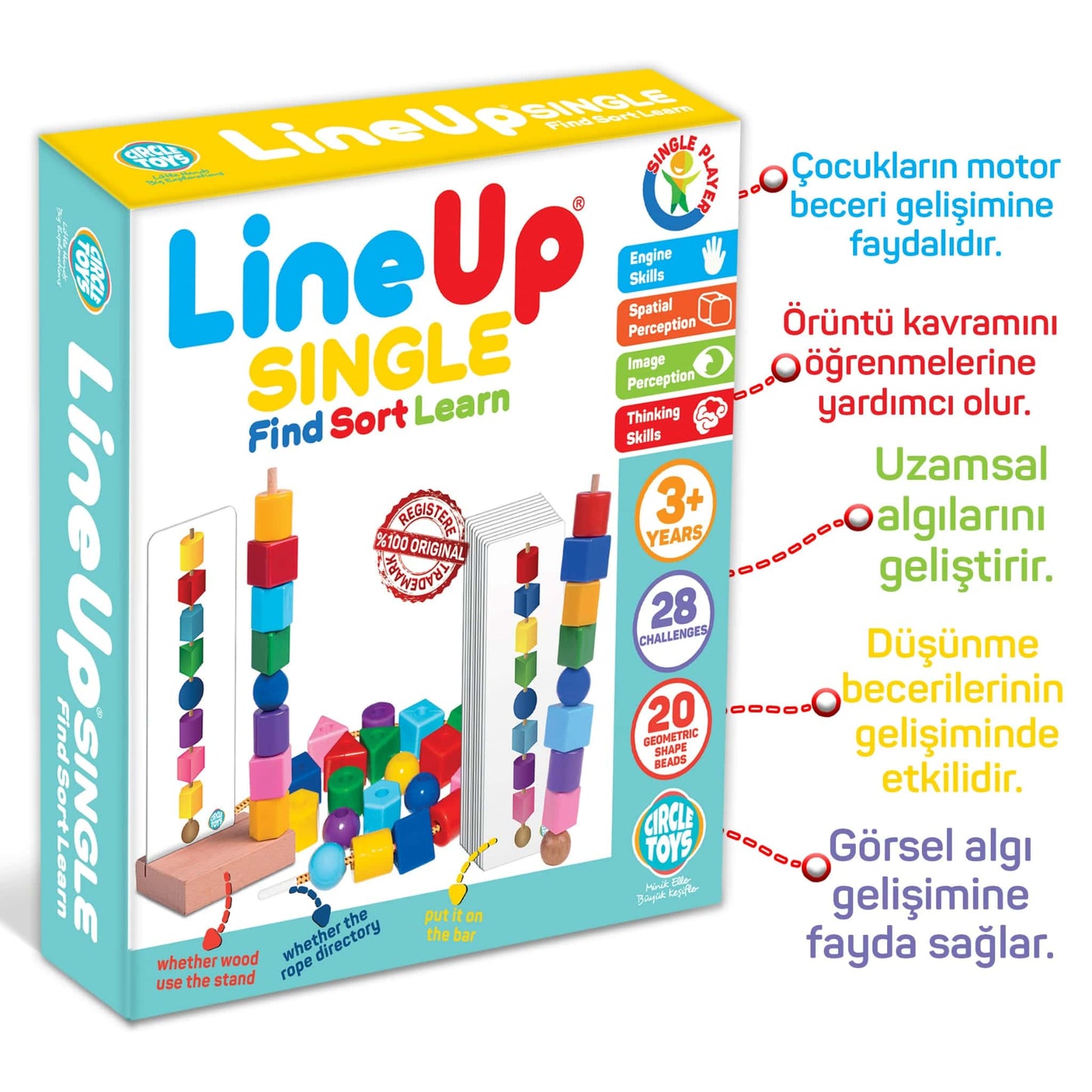 Lineup Single Bul Sırala Ögren - Tek Oyuncu