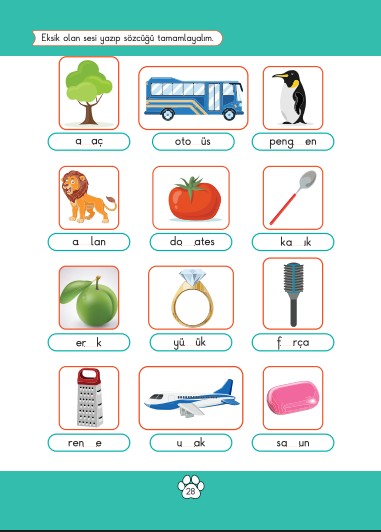 Ses Hece Sözcük Cümle 1-2 Okuyorum Anlıyorum Yazıyorum Serisi