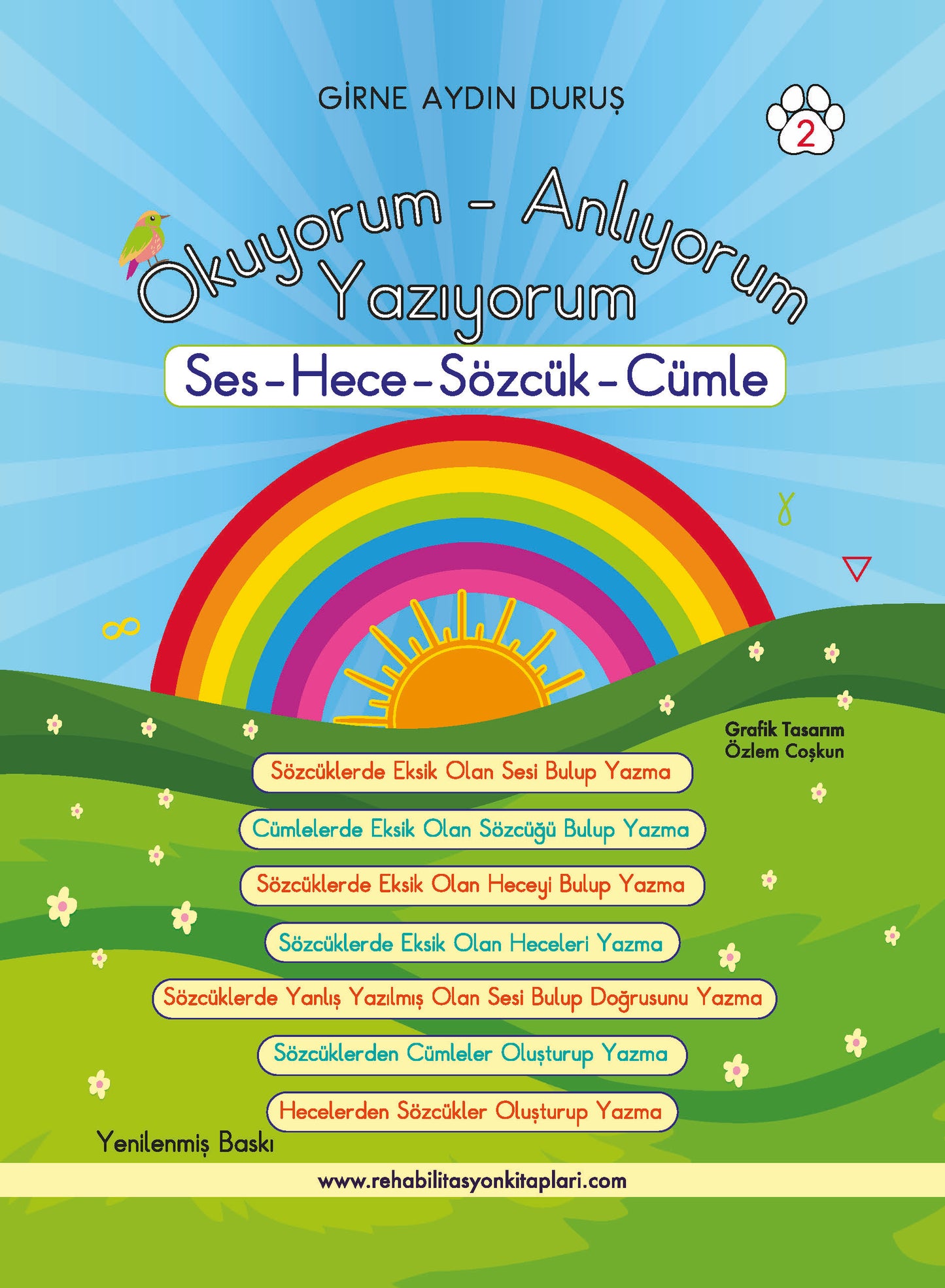 Ses Hece Sözcük Cümle 1-2 Okuyorum Anlıyorum Yazıyorum Serisi