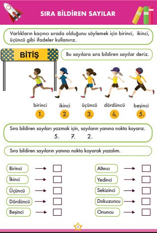 Büyük Küçük Sıra Bildiren Önce Sonra Arasında Sayılar Matematik Evreni Serisi