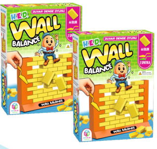 Wall Balance (Denge Oyunu | 3+ Yaş Dikkat, El Becerisi ve Rekabet)
