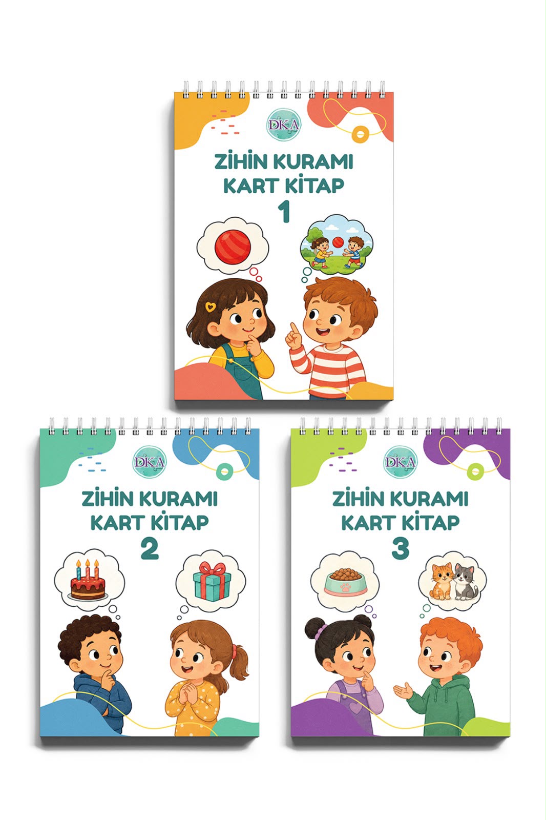 Zihin Kuramı Kart Kitap Seti (3 Kitap / 123 Etkinlik)