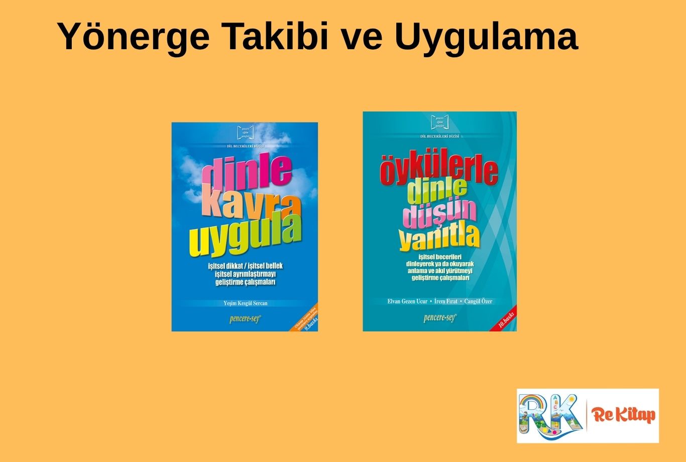 Yönerge Takibi ve İşitsel İşlemleme Seti (2 Temel Kitap)