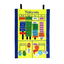 Cırtlı Takvim Pano – Zaman ve Hava Durumu Kavramı Eğitim Seti