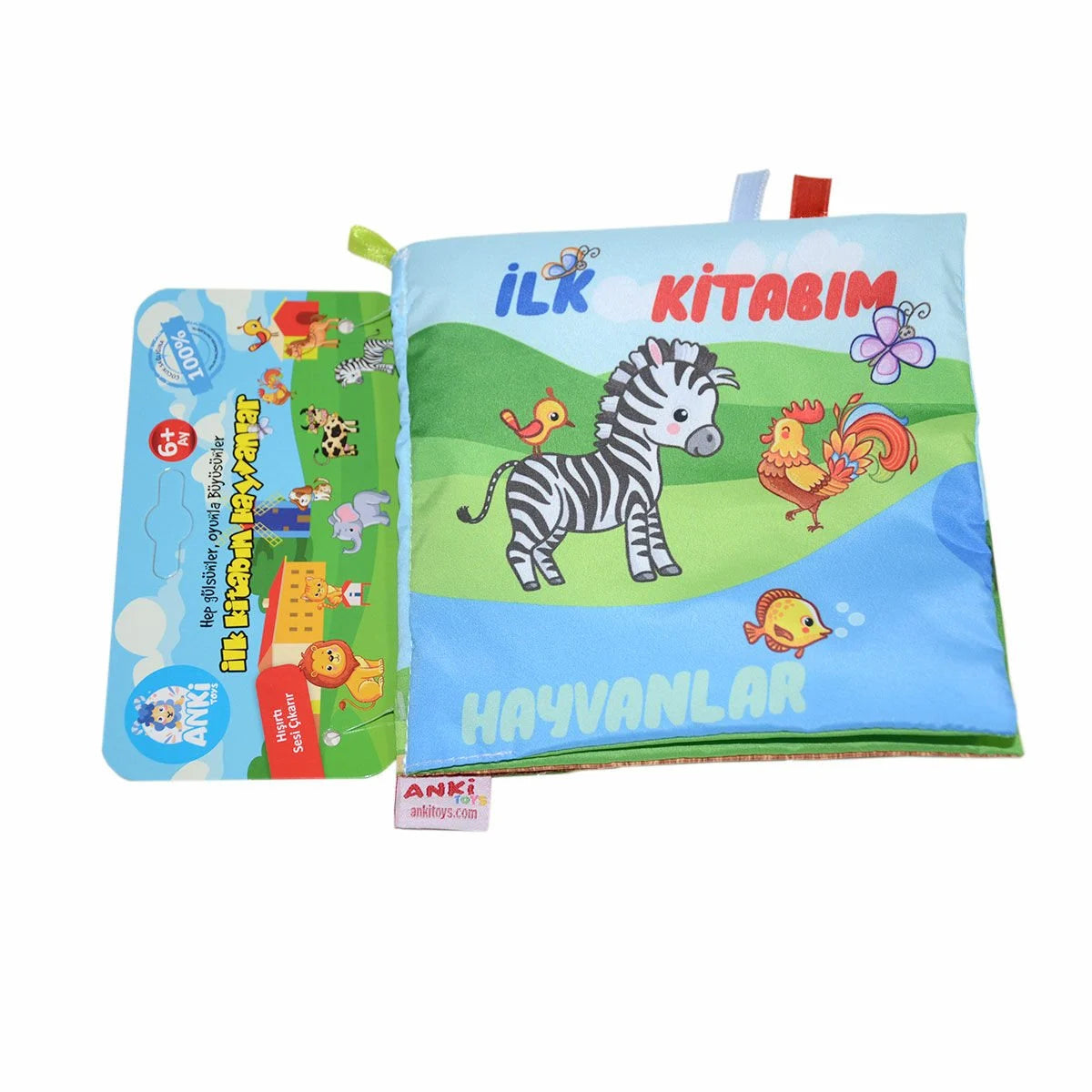 İlk Kitaplarım Hayvanlar – Bebekler İçin İlk Keşif ve Duyusal Gelişim Kitabı