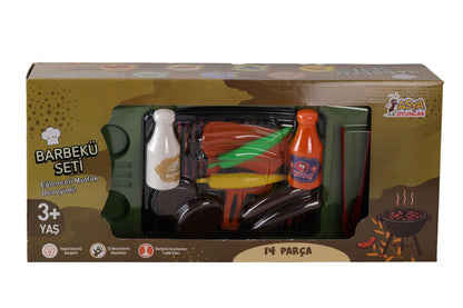 14 Parça Mangal Seti (Barbekü Seti)