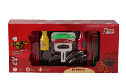 14 Parça Mangal Seti (Barbekü Seti)