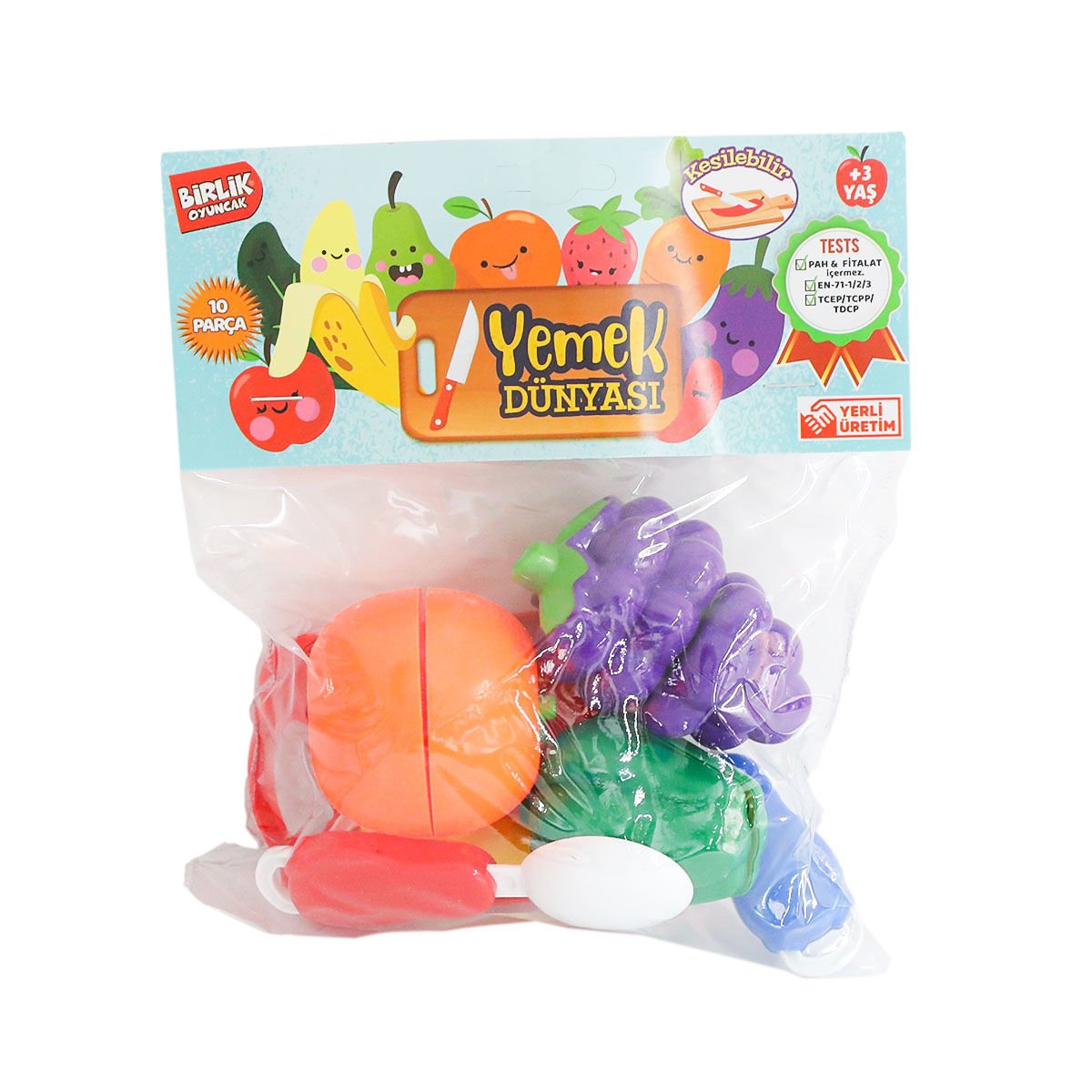 KESİLEBİLEN SEBZE MEYVE 3 PCS