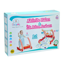 AKTİVİTE HALISI İLK ADIM ARABASI PEMBE