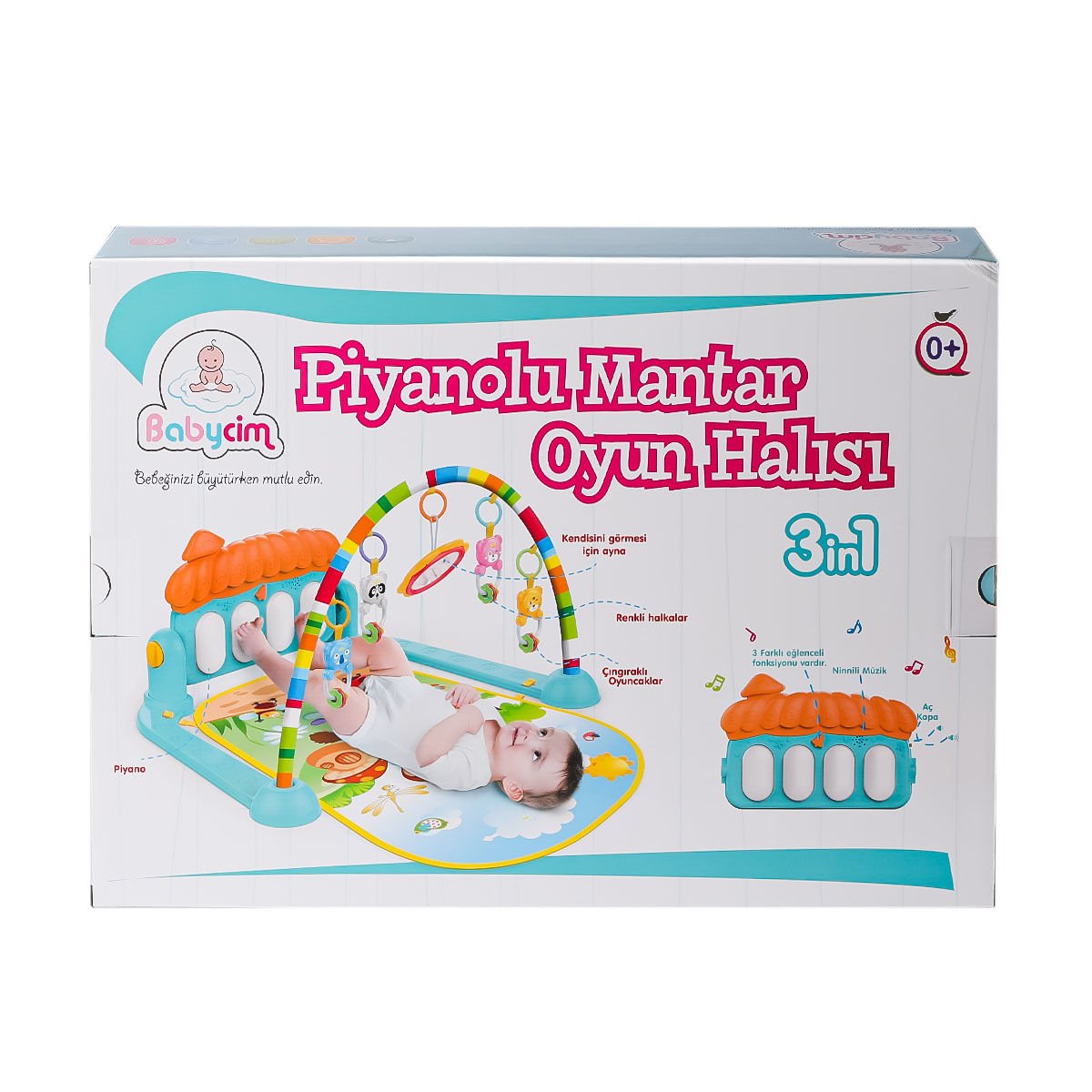 BABYCİM MANTAR PİYAONOLU HALI