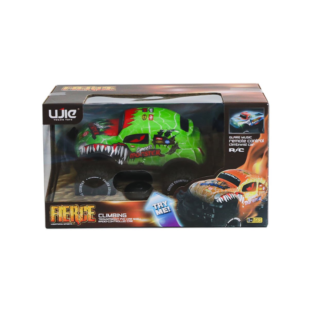 Neon Işıklı Monster Araba