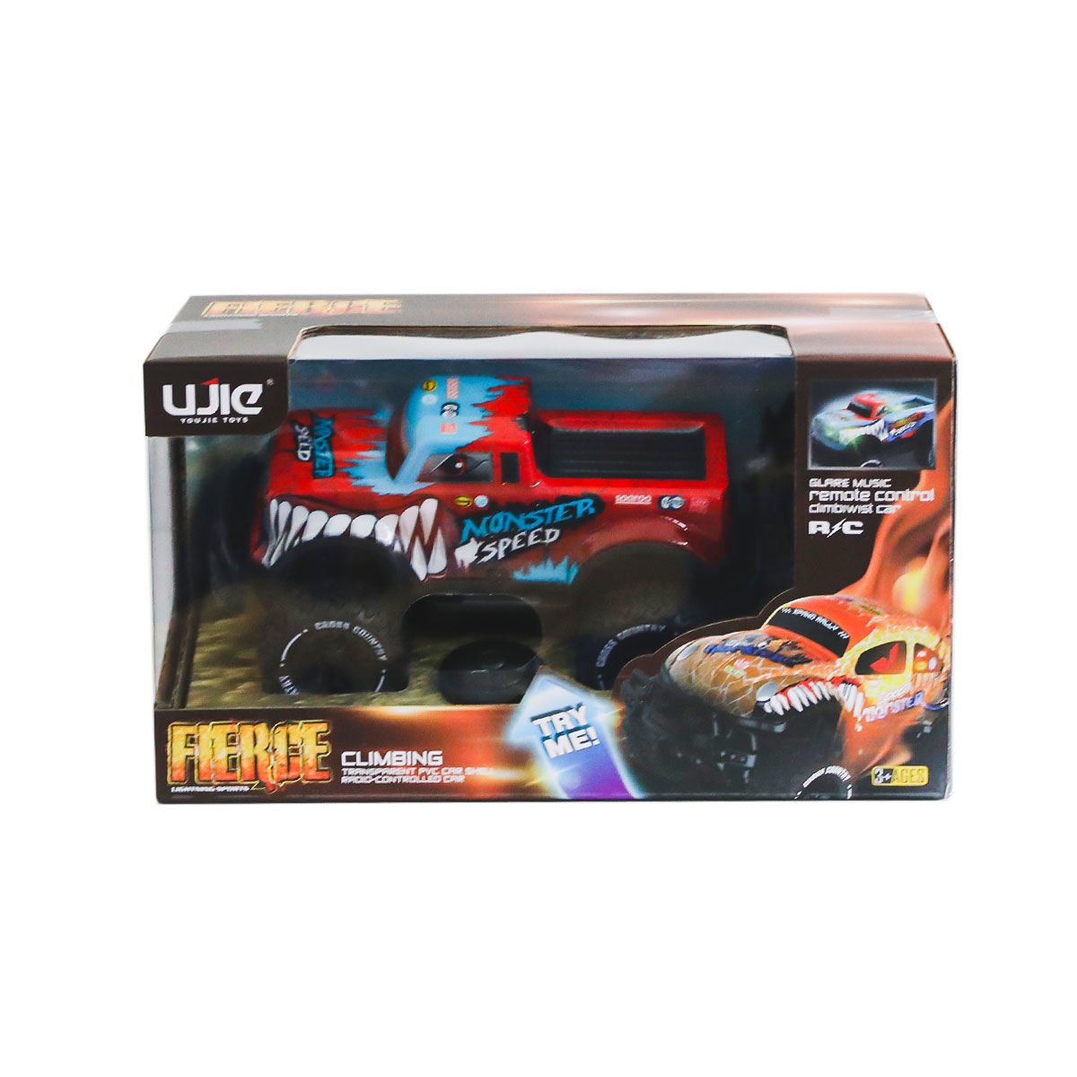 Neon Işıklı Monster Araba