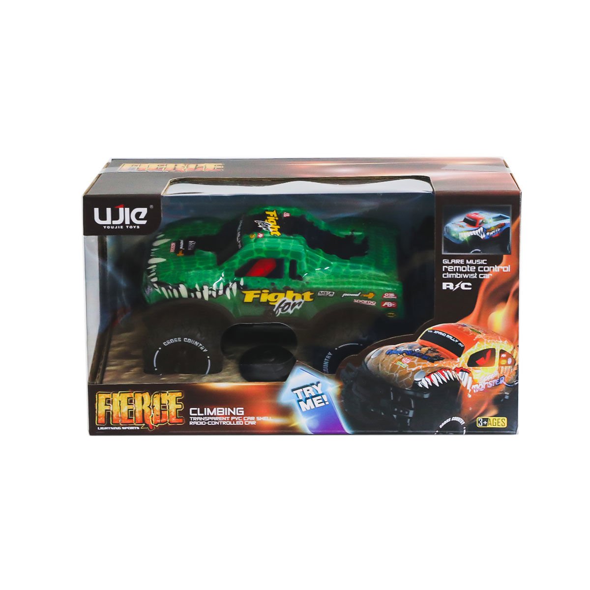 Neon Işıklı Monster Araba