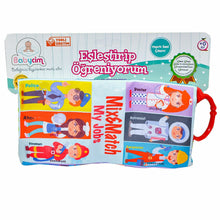 EŞLEŞTİRİP ÖĞRENİYORUM MESLEKLER