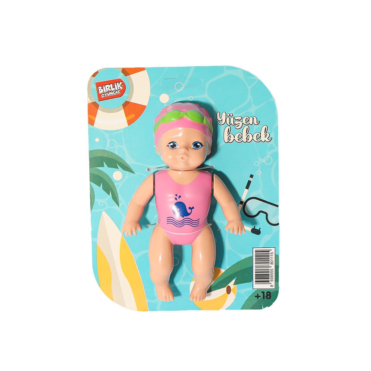 Kartela Yüzen Bebek