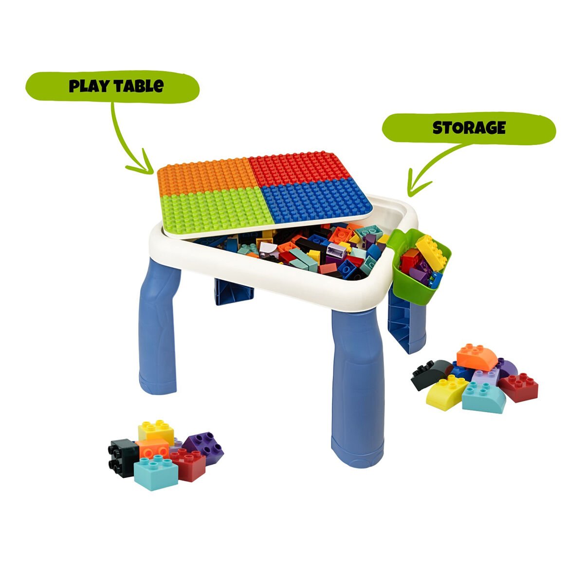BÜYÜK SANDALYELİ 64 PCS Bİ-BLOKS MASASI