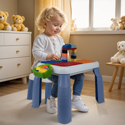 BÜYÜK SANDALYELİ 64 PCS Bİ-BLOKS MASASI