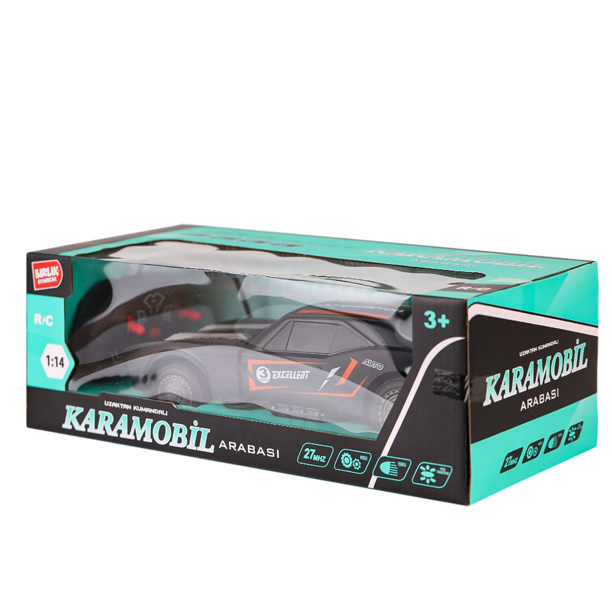 Kumandalı Class Yarasa Araba 1:14
