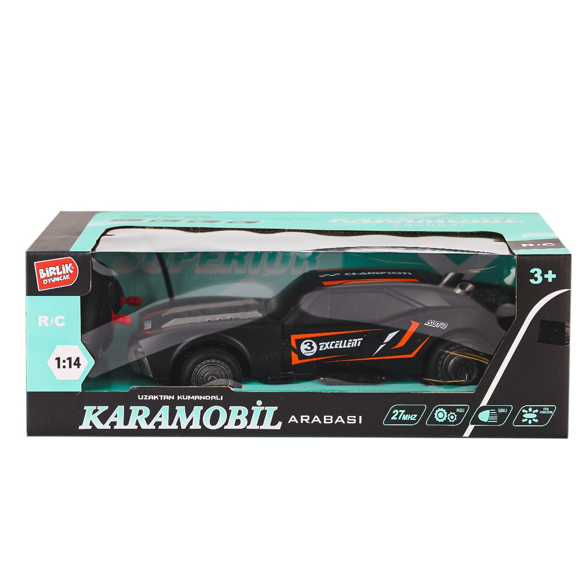 Kumandalı Class Yarasa Araba 1:14