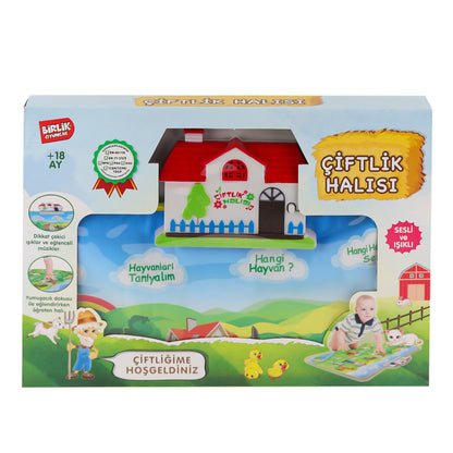 Sesli ve Işıklı Eğitici Çiftlik Halısı