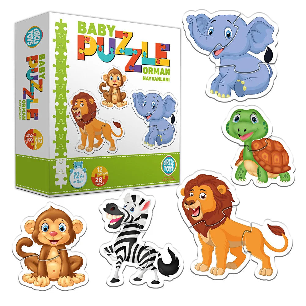 Baby Puzzle Çiftlik Hayvanları