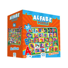 Alfabe Yer Puzzle: Harflerin Dünyasına Dev Bir Adım!