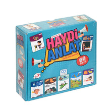 Haydi Anlat - Eğitici Oyun Kartları: İfade Yeteneğini ve Kelime Haznesini Geliştir!