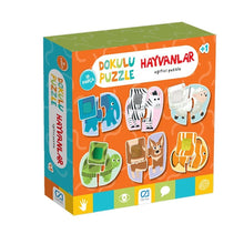 CA Games Dokulu Puzzle - Hayvanlar: Dokun, Hisset ve Keşfet!